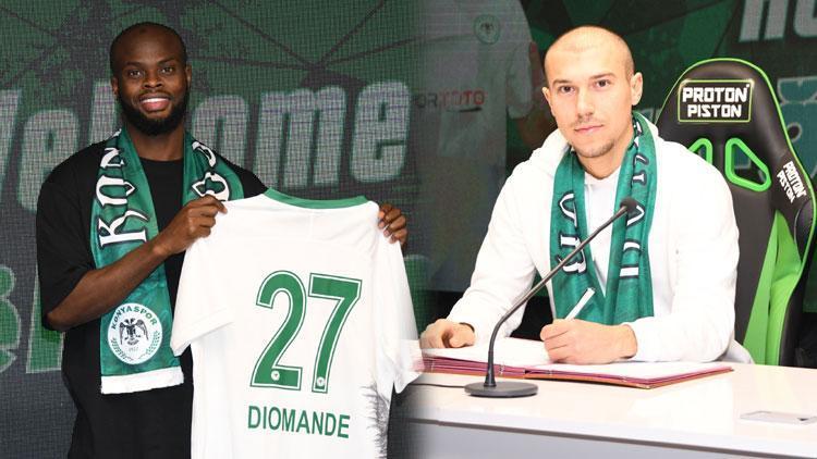 Konyaspor, Ertuğrul Tekşen ve Ismail Diomande transferlerini açıkladı