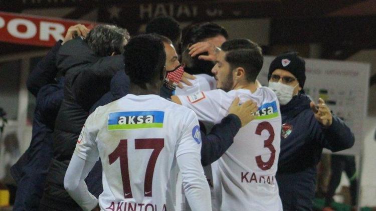 Hatayspor sahasında yenilgisiz 9 maçta 18 puan...