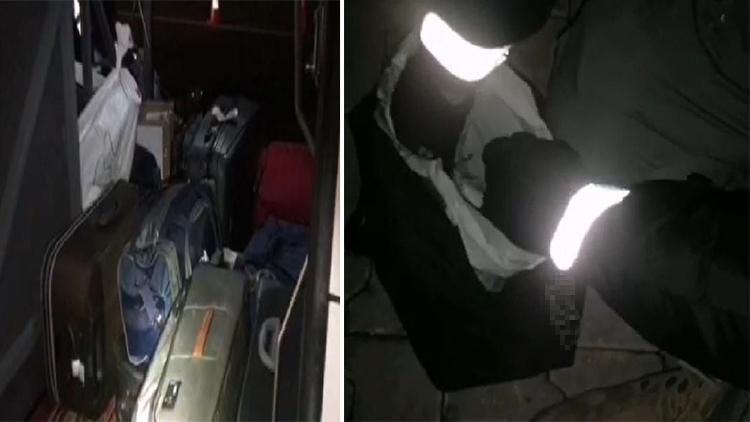 Malatyada yolcu otobüsünde 5 kilo esrara 8 gözaltı