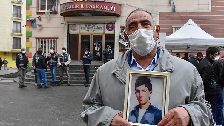 Diyarbakırdaki evlat nöbeti eylemine, 500. günde bir aile daha katıldı