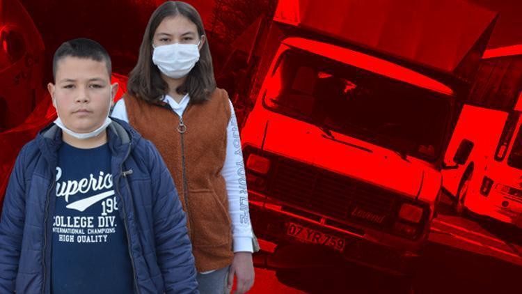 Kamyoneti ve kasasındaki 2 çocuğu kaçırdı, film gibi kovalamayla yakalandı