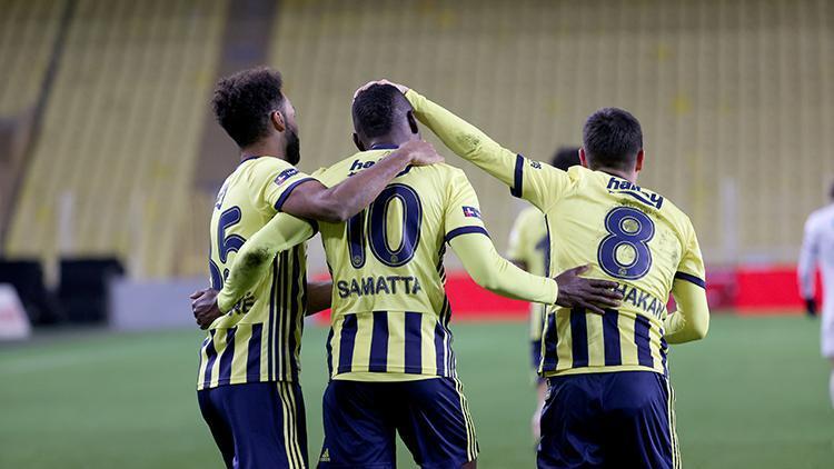 Fenerbahçede Samatta 103 gün sonra gol attı