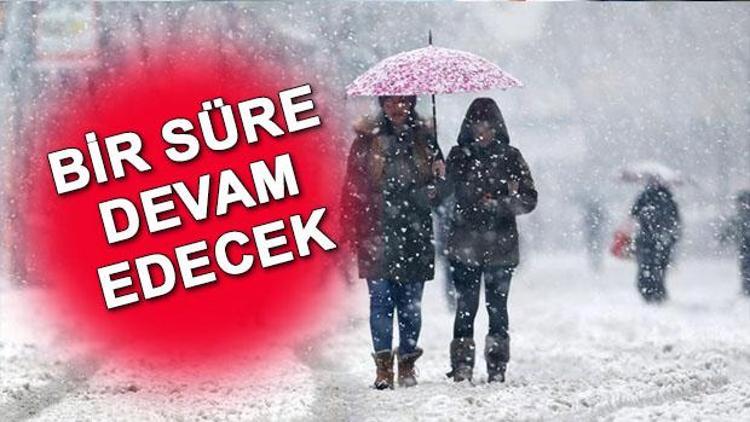 İstanbulda kar yağışı kaç gün sürecek Meteoroloji açıkladı