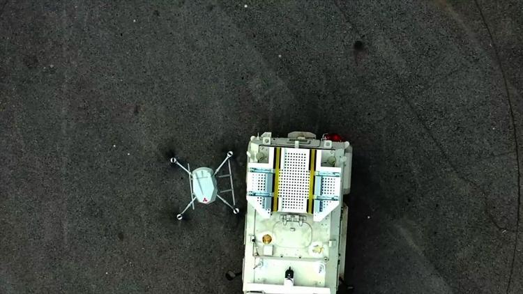 Silahlı drone Songar, askeri kara aracına entegre edildi