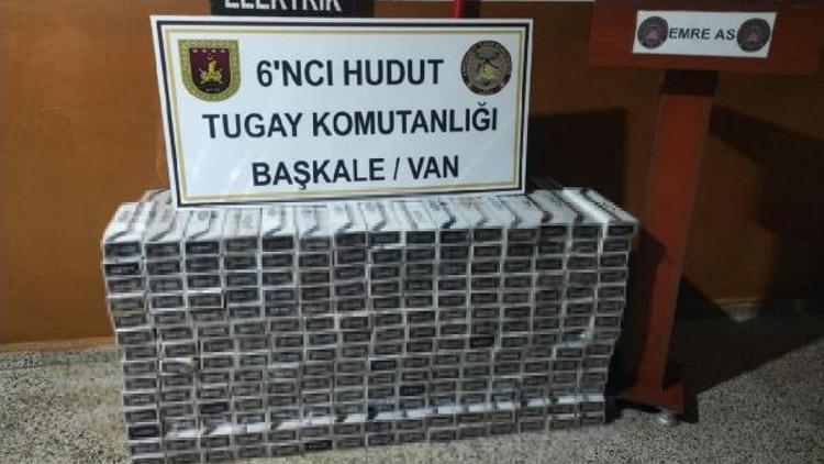 MSB: Hakkari ve Vanda 15 bin 745 paket kaçak sigara ele geçirildi