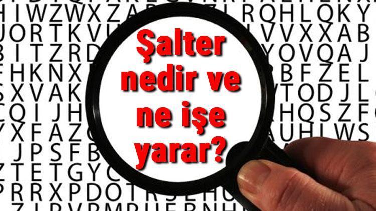 Şalter nedir ve ne işe yarar Şalterin kullanım alanları ve çeşitleri