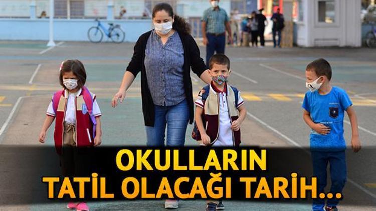 15 tatil ne zaman Okullar ne zaman tatil olacak MEB açıkladı