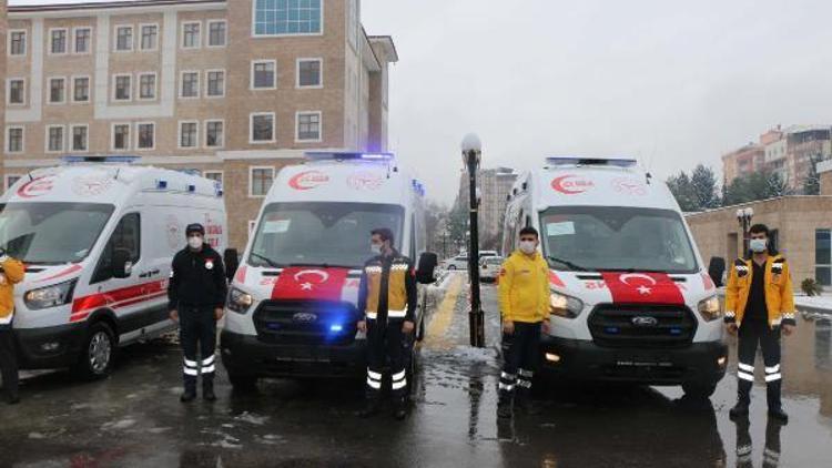 Adıyaman’a 8 yeni ambulans