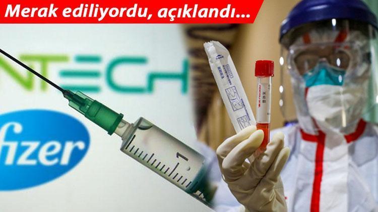 Pfizer & BioNTech aşısında sevindiren gelişme