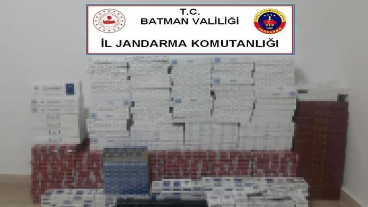 Batman’da 2 bin 567 paket kaçak sigara ele geçirildi