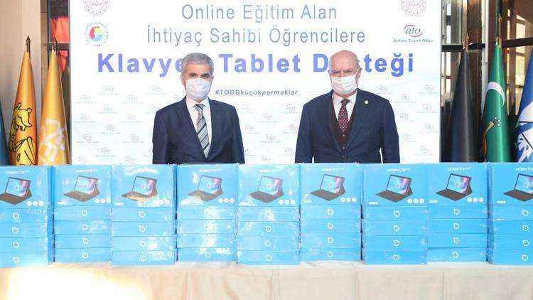 ATO’dan ihtiyaç sahibi öğrencilere tablet