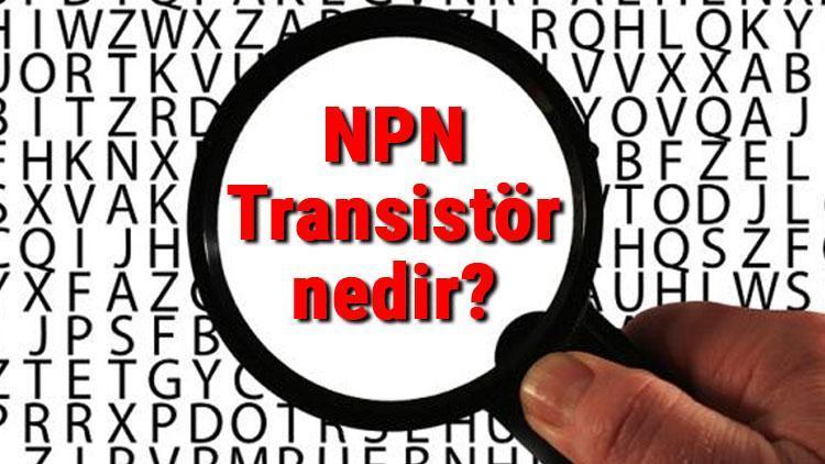 NPN Transistör nedir NPN Transistör çalışma prensibi ve sembolü