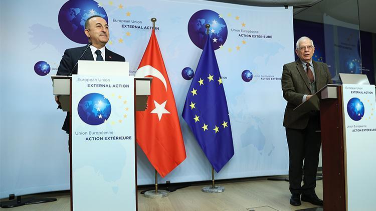 Dışişleri Bakanı Mevlüt Çavuşoğlu Brükselde