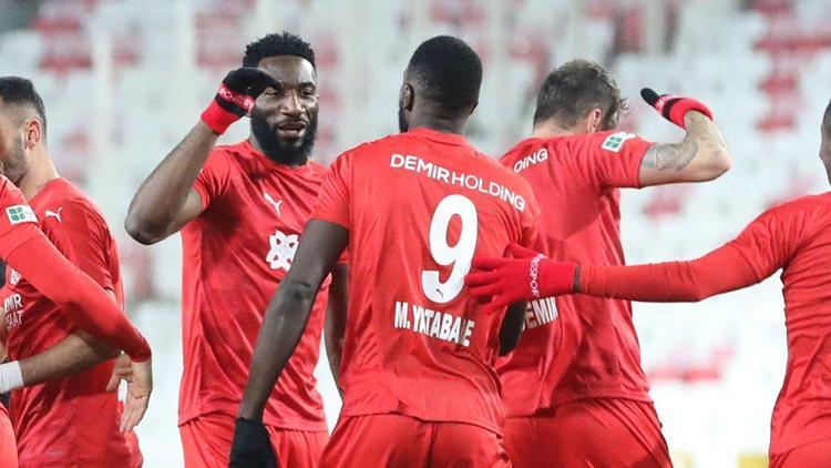 Sivassporda Mustapha Yatabare 6 hafta sonra gol sevinci yaşadı