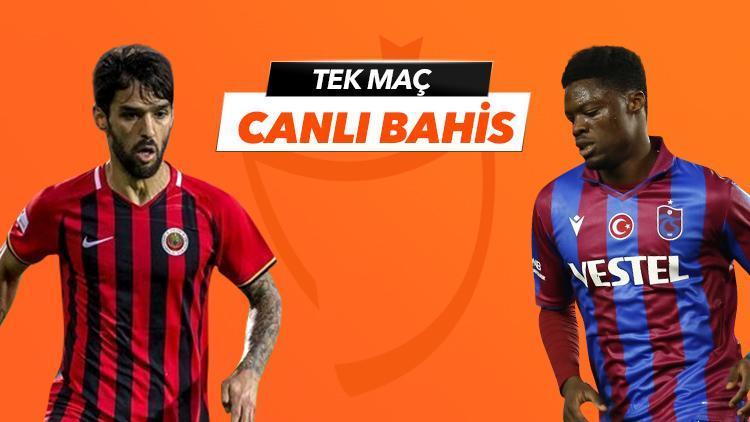 Gençlerbirliğinde Sio, Stancu ve Candeias dönüyor Trabzonspora verilen iddaa oranı...