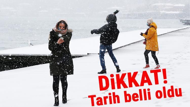 Dikkat İstanbul’a çarşamba ve perşembe kar yağabilir