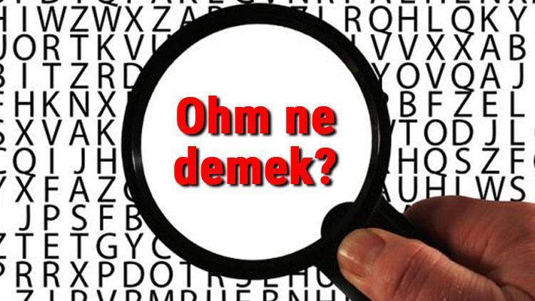 Ohm ne demek Ohm kanunu nedir Ohm kanunu tanımı, formülü, örnekleri ve soruları