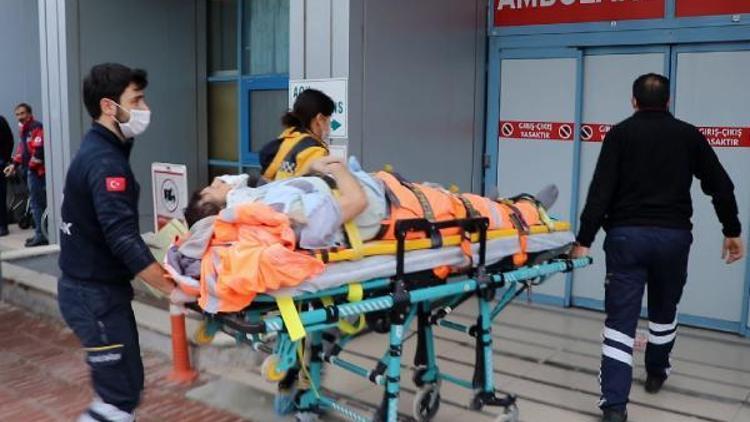 Mermer ocağında iş kazası: 1 yaralı