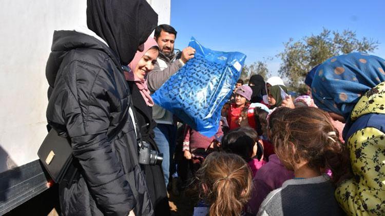 Gurbetçilerden çok anlamlı yardım: ‘Suriyeli çocuklar üşümesin’