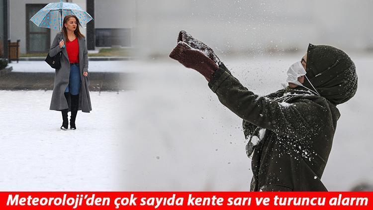 Yoğun kar yağışı geliyor: Meteoroloji saat vererek uyardı İstanbula kar yağacak mı