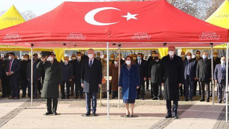 Atatürk’ün Gaziantep’e gelişinin 88inci yıl dönümü kutlandı