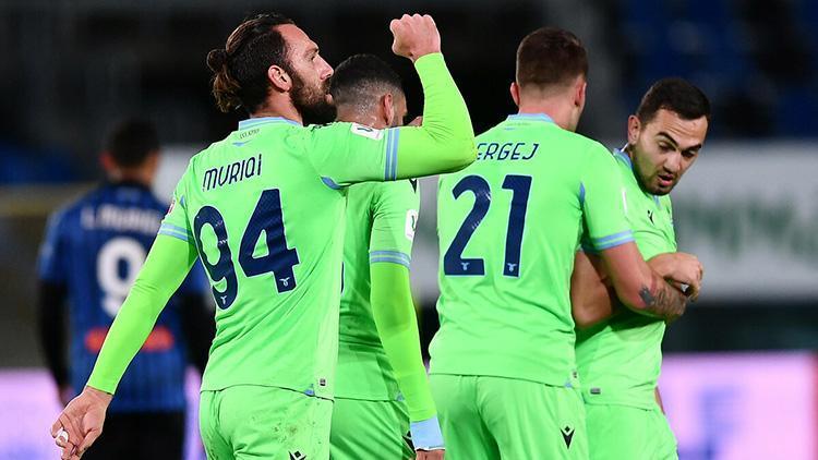 Vedat Muriqiin golü Lazioya yetmedi Atalanta yarı finalde
