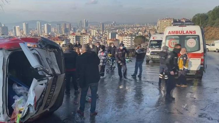 İstanbul Kartalda feci kaza 1 kişi hayatını kaybetti