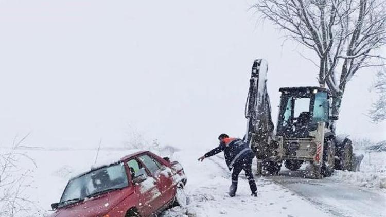 Süleymanpaşa Belediyesinden karla mücadele