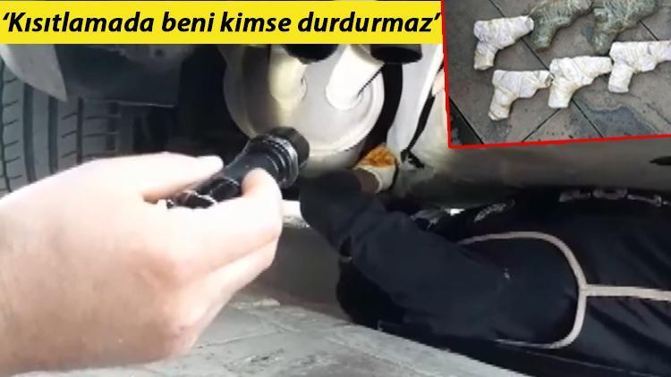 Otomobilde gizli bölmede bulundu, kamu görevlisi de gözaltında Kısıtlamada beni kimse durdurmaz demiş