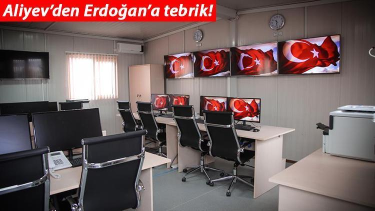 Aliyevden Erdoğana tebrik... Resmen faaliyete başladı