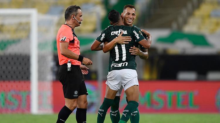 Libertadoreste şampiyon Palmeiras Santos tek golle yıkıldı