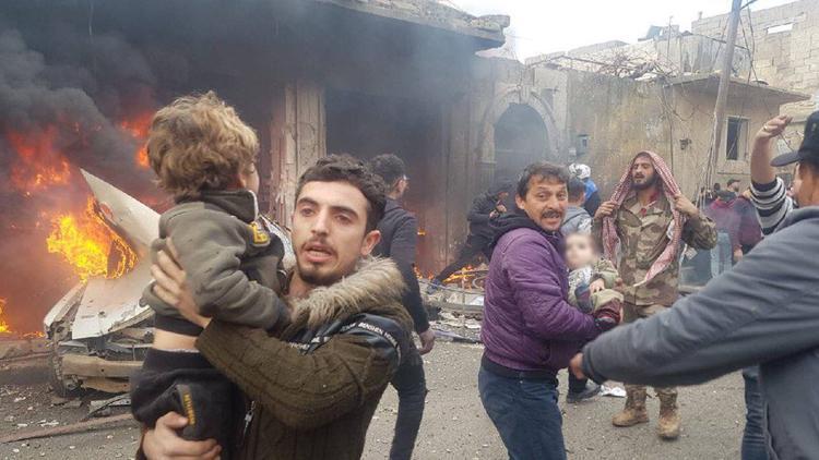 Suriyede kanlı saldırı: 10 ölü, 24 yaralı