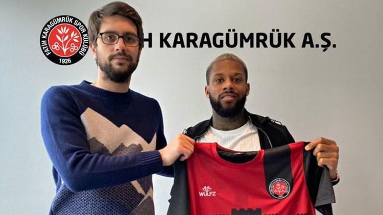 Son Dakika | Jeremain Lens resmen Fatih Karagümrükte