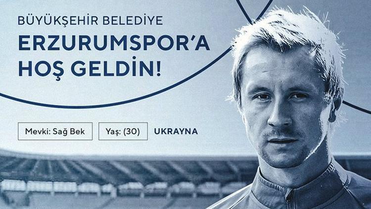 Büyükşehir Belediye Erzurumspor, Ukraynalı futbolcu Bogdan Butkoyu transfer etti