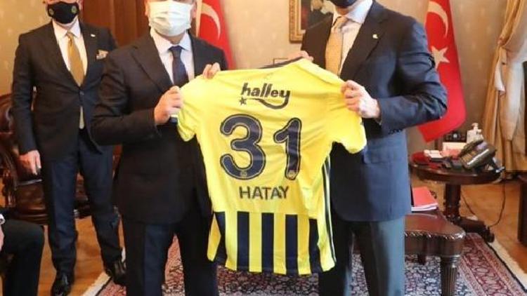 Fenerbahçe heyeti, Vali Rahmi Doğan’ı ziyaret etti