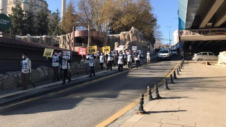 Ankarada Ebu Hanzala protestosu Çok sayıda gözaltı var