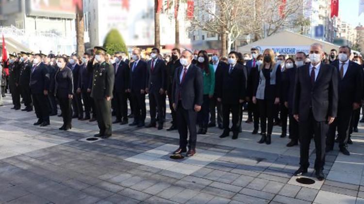 Atatürkün Denizliye gelişinin 90’ıncı yılı, törenle anıldı