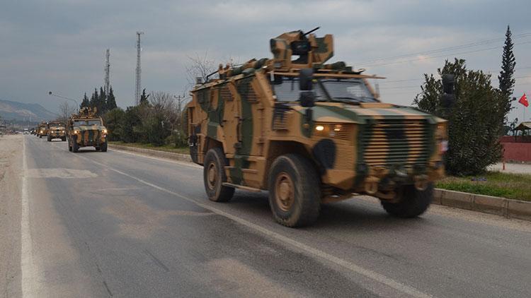 Hatay-Suriye sınır hattına askeri sevkiyat