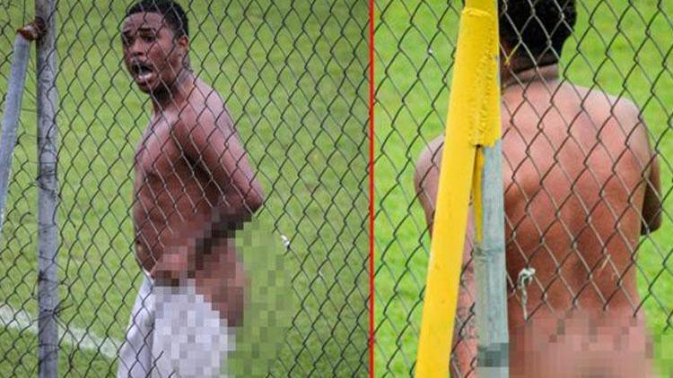 Rakip takım oyuncularına cinsel organını gösteren Brezilyalı futbolcuya 8 maç ceza verildi