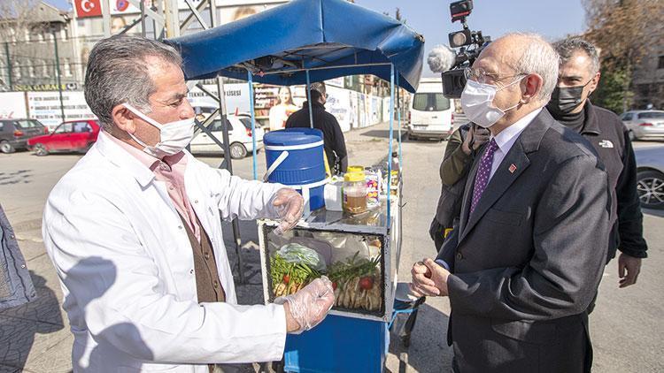 Kılıçdaroğlu’ndan esnafla sohbet... ‘Sosyal devlet fakiri koruyamadı’