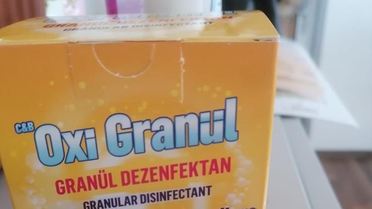 Türk girişimciler su bazlı granül dezenfektan üretti