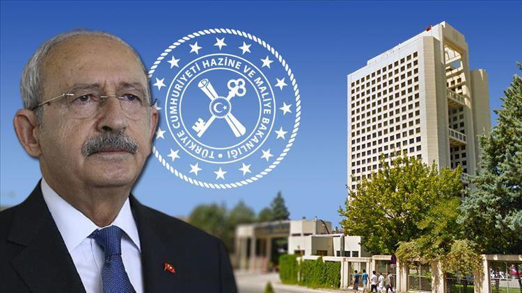 Hazine ve Maliye Bakanlığından Kemal Kılıçdaroğluna yalanlama