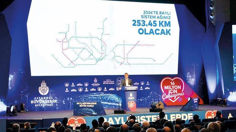 İstanbul’un 2029 hedefi 622 kilometre metro