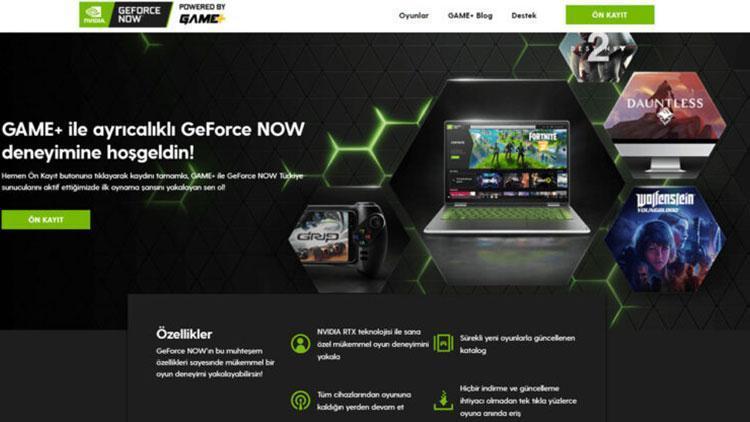 GeForce NOW powered by GAME+ platformu güçleniyor