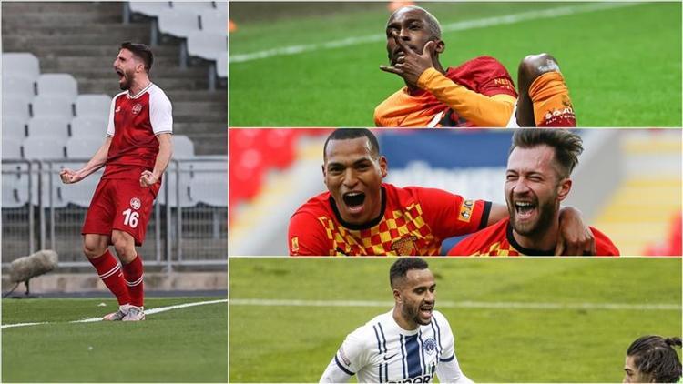 Süper Ligde ara transferde takımlarına katılan yenilerden 25 gol