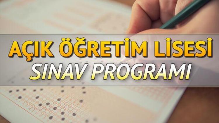 AÖL sınavları ne zaman yapılacak Ertelenen 2021 Açık Öğretim Lisesi sınav tarihleri yaklaşıyor