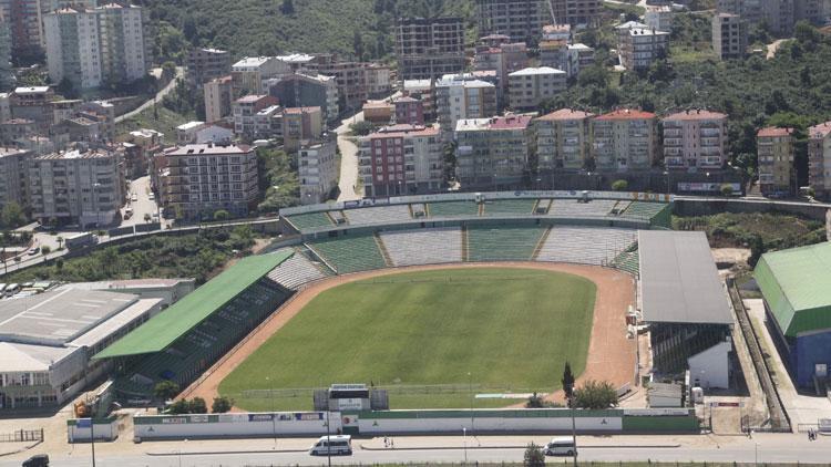 Giresun Atatürk Stadı spor müsabakalarına veda etti