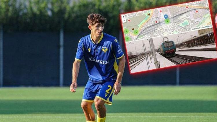 Verona’nın genç futbolcusu tren istasyonunda elektrik akımına kapıldı