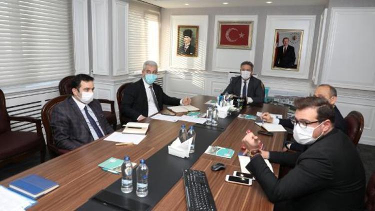 Başkan Palancıoğlu, birim müdürleriyle toplantı gerçekleştirdi