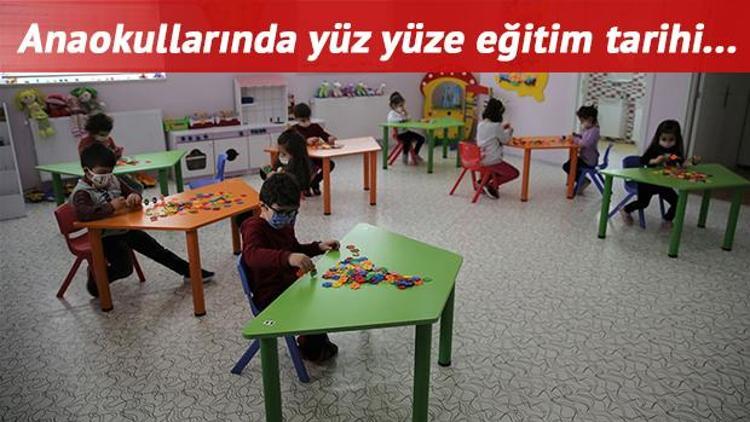 Anaokulları ne zaman açılacak Bakan Selçuk anaokullarında yüz yüze eğitim tarihini duyurdu